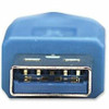 Manhattan USB-A to USB-A Extension Cable, 3m, Male to Female, 5 Gbps (USB 3.2 Gen1 aka USB 3.0), SuperSpeed USB, Blue, Lifetime - 10 - (322447)