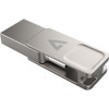V7 VF3128GTCV7 USB-C Dual-Purpose Flash Drive USB3.2 - Type A 128GB - V7 USB-C Dual-Purpose Flash Drive USB3.2 - Type A 128GB (VF3128GTC)