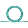 Tripp Lite series N262-S25-AQ Cat6a STP Patch Network Cable - 25 ft (7.62 m) Category 6a Network Cable for Network Device, Server, PoE (N262-S25-AQ)