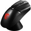 MSI Clutch GM31 Gaming Mouse - Optical - Wireless - Radio Frequency - 2.40 GHz - Rechargeable - USB 2.0 - 12000 dpi - 6 Button(s) - 5 (CLUTCHGM31LW)