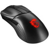 MSI Clutch GM31 Gaming Mouse - Optical - Wireless - Radio Frequency - 2.40 GHz - Rechargeable - USB 2.0 - 12000 dpi - 6 Button(s) - 5 (CLUTCHGM31LW)