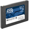 Patriot Memory P220 512 GB Solid State Drive - 2.5" Internal - SATA (SATA/600) - 240 TB TBW (P220S512G25)