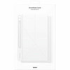 Samsung Smart Carrying Case (Book Fold) Samsung Galaxy Tab S9+ Tablet - White (EF-BX810PWEGCA)