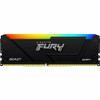 Kingston FURY Beast 64GB (2 x 32GB) DDR4 SDRAM Memory Kit - For Motherboard - 64 GB (2 x 32GB) - RGB - DDR4-3200/PC4-25600 DDR4 SDRAM (KF432C16BB2AK2/64)