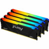 Kingston FURY Beast 64GB (4 x 16GB) DDR4 SDRAM Memory Kit - For Motherboard - 64 GB (4 x 16GB) - RGB - DDR4-3200/PC4-25600 DDR4 SDRAM (Fleet Network)