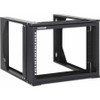 Manhattan 19" Wall Mount Open Frame Network Rack, 6U, Front-Hinged Swing Frame - For Network Equipment, Server, Patch Panel, Switch, - (716178)