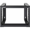 Manhattan 19" Wall Mount Open Frame Network Rack, 6U, Front-Hinged Swing Frame - For Network Equipment, Server, Patch Panel, Switch, - (716178)