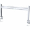 Tripp Lite series DMSWKITTAA Clamp Mount for Monitor, HDTV, Flat Panel Display, TV - Silver  - Height Adjustable - 32" Screen Support (Fleet Network)