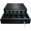Adesso Cash Drawer with Removable Cash Tray - CAD 5 Bill - 8 Coin - 3 Lock Position - Steel (MRP-16CDC)
