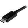 StarTechcom_20Gbps_Thunderbolt_3_Cable_-_33ft1m_-_Black_-_4k_60Hz_-_Certified_TB3_USB-C_to_USB-C_Charger_Cord_w_100W_Power_-_twice_TBLT3MM1M
