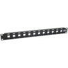 Tripp_Lite_N062-012-KJ_Blank_Patch_Panel_-_12_Ports_-_1U_High_-_Black_-_19_Wide_-_Rack-mountable_N062-012-KJ