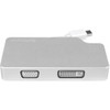 StarTechcom_Aluminum_Travel_AV_Adapter_3-in-1_Mini_DisplayPort_to_VGA_DVI_or_HDMI_-_mDP_Adapter_-_4K_-_1_Pack_-_1_x_Mini_Male_-_1_MDPVGDVHD4K