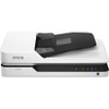 Epson WorkForce DS-1630 Flatbed Scanner - 1200 dpi Optical - 30-bit Color - 8-bit Grayscale - 25 ppm (Mono) - 25 ppm (Color) - Duplex (B11B239201)