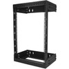 StarTechcom_15U_Open_Frame_Wall_Mount_Network_Rack_-_2-Post_Adjustable_Depth_12_to_20_Computer_Equipment_Rack_-_198lbs_capacity_-_RK15WALLOA