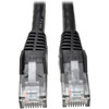 Tripp Lite Cat6 UTP Patch Cable - 25 ft Category 6 Network Cable - First End 1 x RJ-45 Male - Second End 1 x RJ-45 Male - Patch - - N201-025-BK