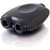 C2G Toslink Digital Audio Splitter - 1 x Toslink Female Digital Audio - 2 x Toslink Female Digital Audio - Black 27027