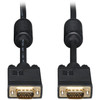 Tripp Lite 25ft SVGA  VGA Coax Monitor Cable with RGB High Resolution HD15 MM 25 - HD-15 Male - HD-15 Male - 762m - Black P502-025