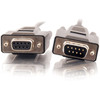 C2G Serial Extension Cable - DB-9 Male Serial - DB-9 Female Serial - 183m - Black 52030