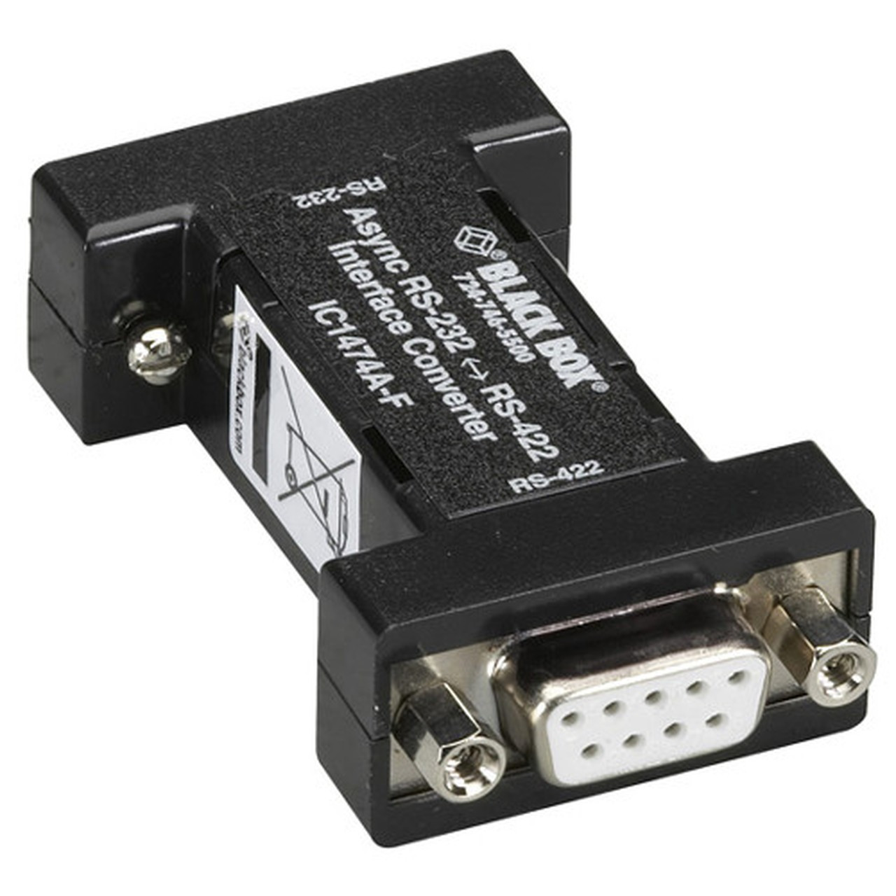 Black Box RS232 to RS-422 Interface Bidirectional Converter - New - Internal - TAA Compliant IC1474A-F