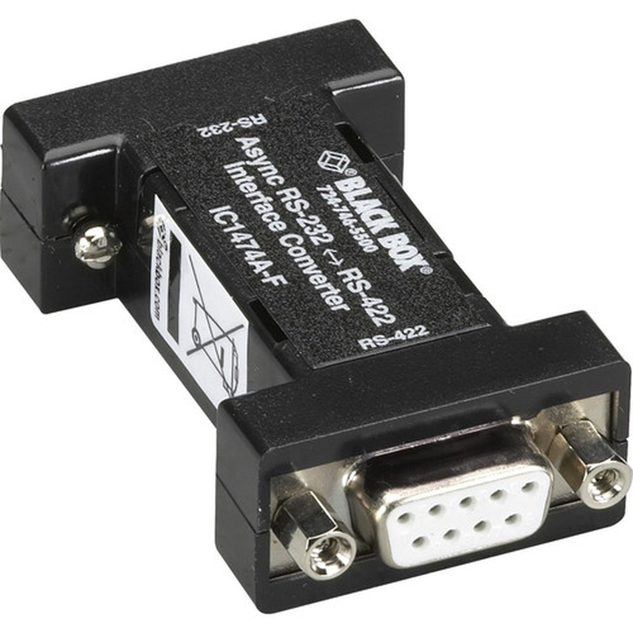 Black Box RS232 to RS-422 Interface Bidirectional Converter - New - Internal - TAA Compliant IC1474A-F