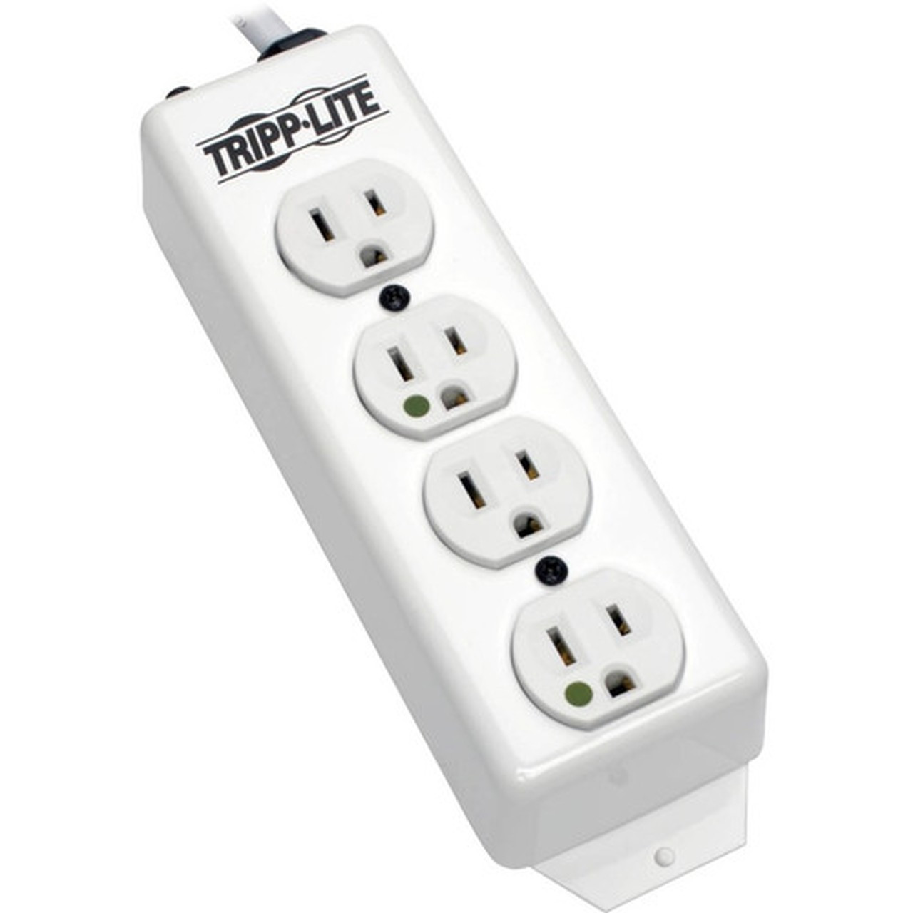 Tripp Lite Power Strip 120V AC - NEMA 5-15P - 4 NEMA 5-15R Hospital Grade - 457m PS-415-HG