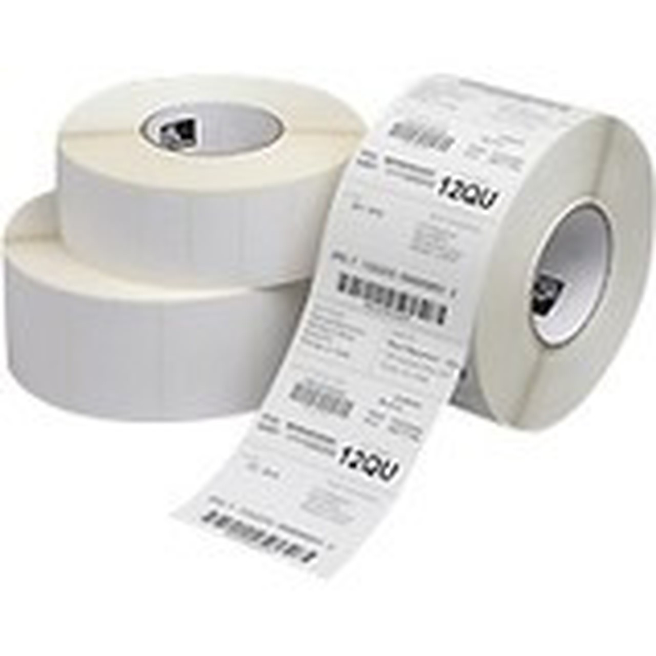 Zebra Label Polyester 2 x 1in Thermal Transfer Zebra Z-Ultimate 3000T 3 in core - Permanent Adhesive - 2 Width x 1 Length - - 3 - - 10011697