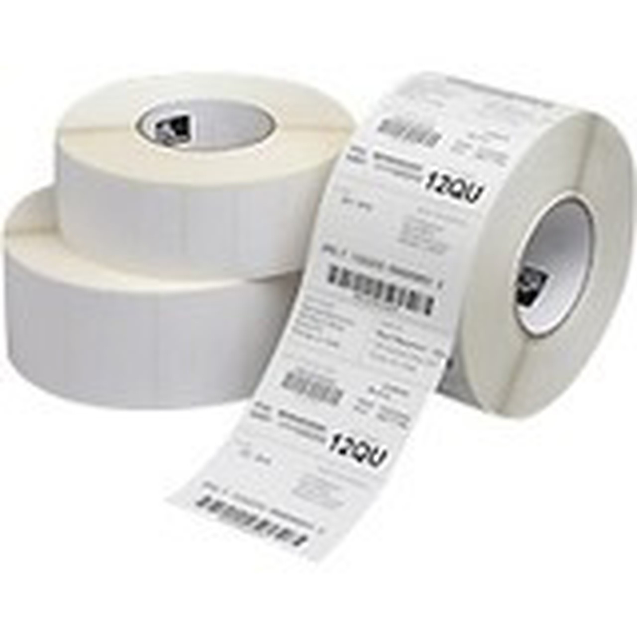 Zebra Label Polyester 15 x 05in Thermal Transfer Zebra Z-Ultimate 4000T 3 in core - Permanent Adhesive - 1 12 Width x 12 Length 10011706