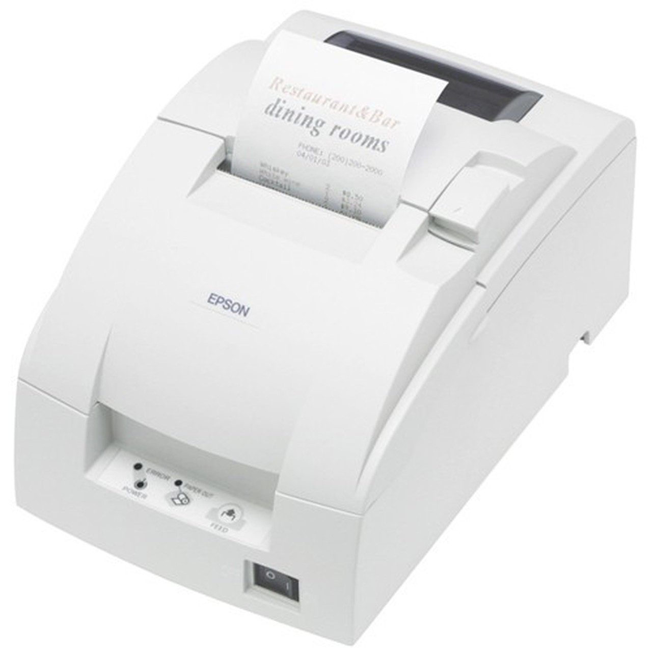 Epson TM-U220D Desktop Dot Matrix Printer - Monochrome - Receipt Print - USB - Dark Gray - 6 lps Mono - 299 76 mm Label Width C31C515806