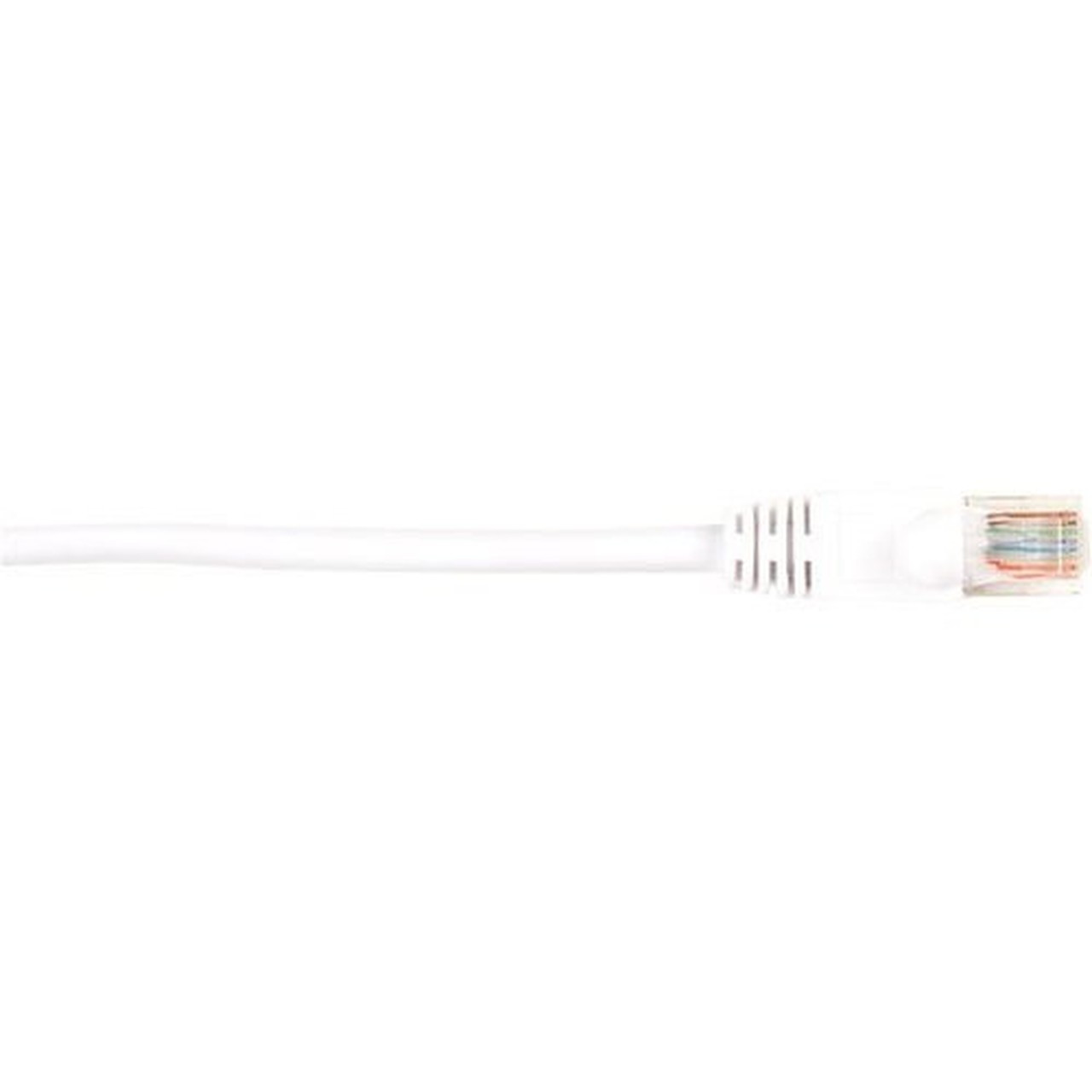 Black Box CAT6 Value Line Patch Cable Stranded White 20-ft 60-m - 20 ft Category 6 Network Cable for Network Device - First 1 x CAT6PC-020-WH