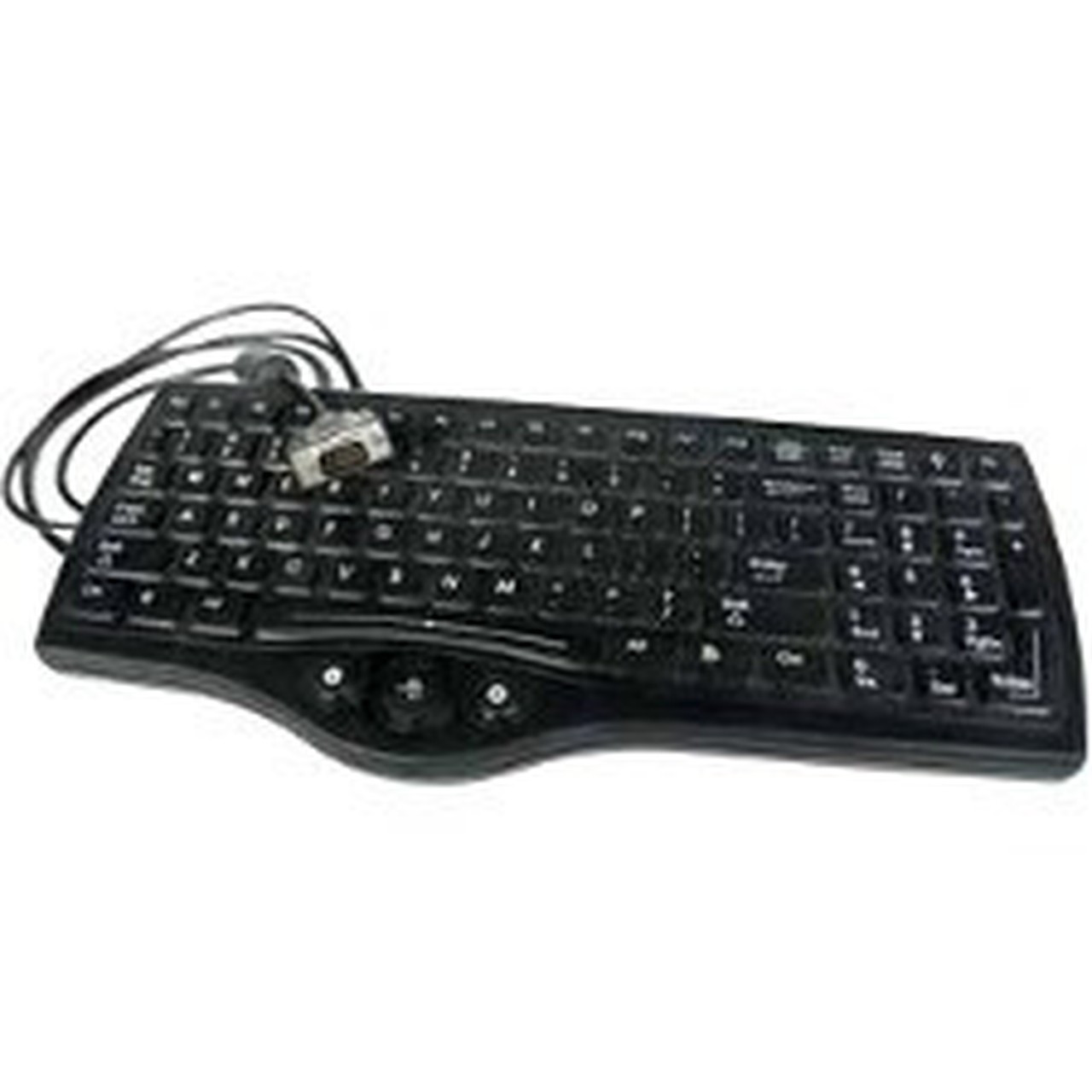 Honeywell Notebook Keyboard - Cable Connectivity - USB Interface - 95 Key - Rugged - Notebook - PC - Black 9000160KEYBRD