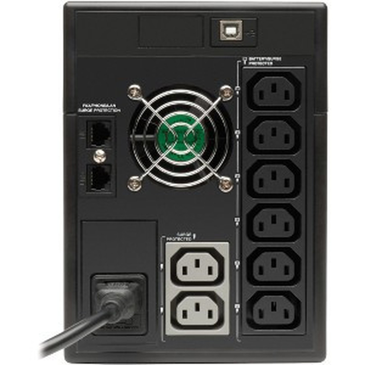 Tripp Lite Smart LCD 1500VA Tower Line-Interactive 230V UPS with LCD Display and USB Port - 150 kVA900 W - Tower - 8 x IEC 60320 C13 SMX1500LCDT