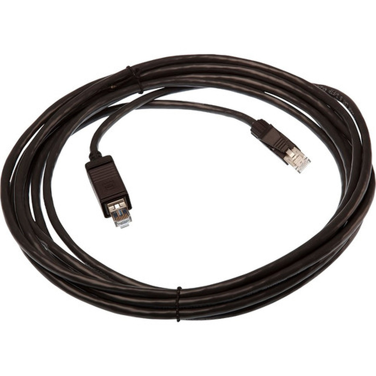 AXIS Outdoor CAT6 Ethernet Cable for AXIS Q603X-E and AXIS P55-E 15m Black - Category 6 for Network Device - 492 ft - 1 x RJ-45 - 1 5504-731
