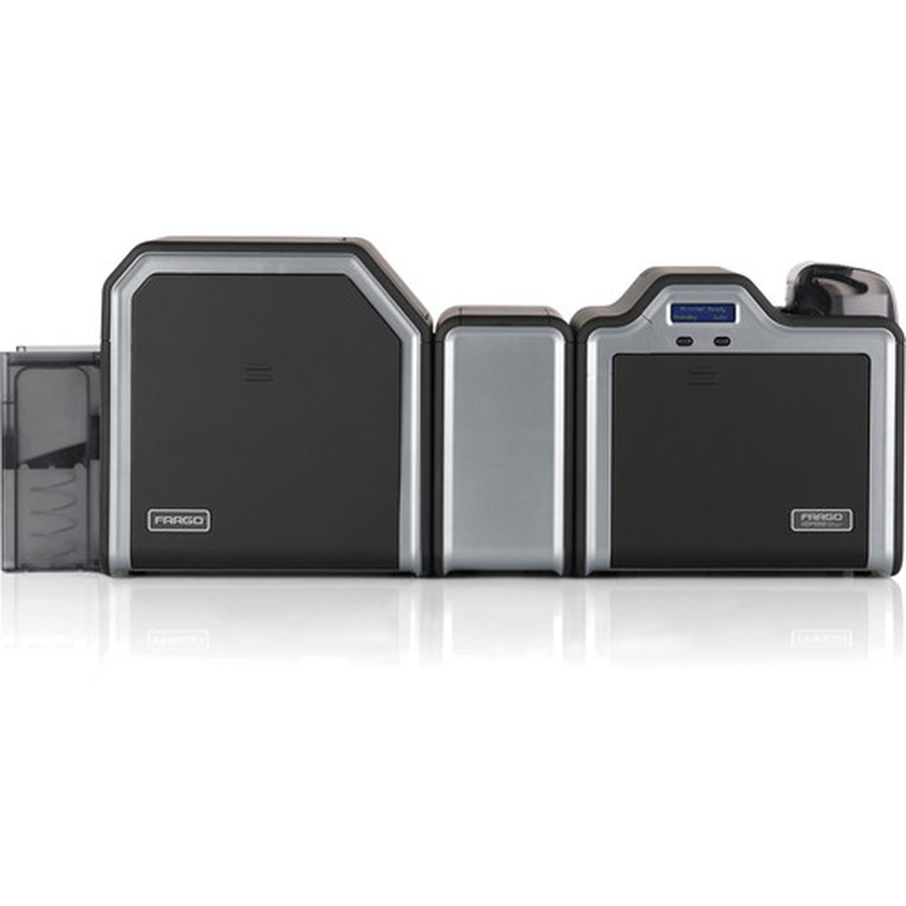 Fargo HDP5000 Single Sided Desktop Dye SublimationThermal Transfer Printer - Color - Card Print - Ethernet - USB - LCD Display Screen 89621