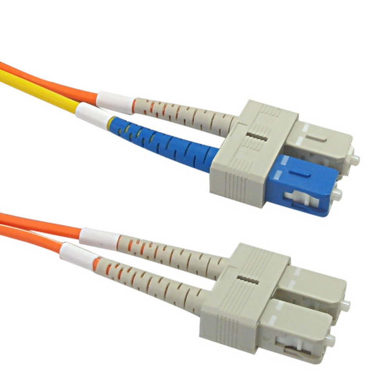 6ft 2m Mode Conditioning Cable 625 Micron - 3mm jacket LSZH SCSC FN-FO-MC104-06-SC