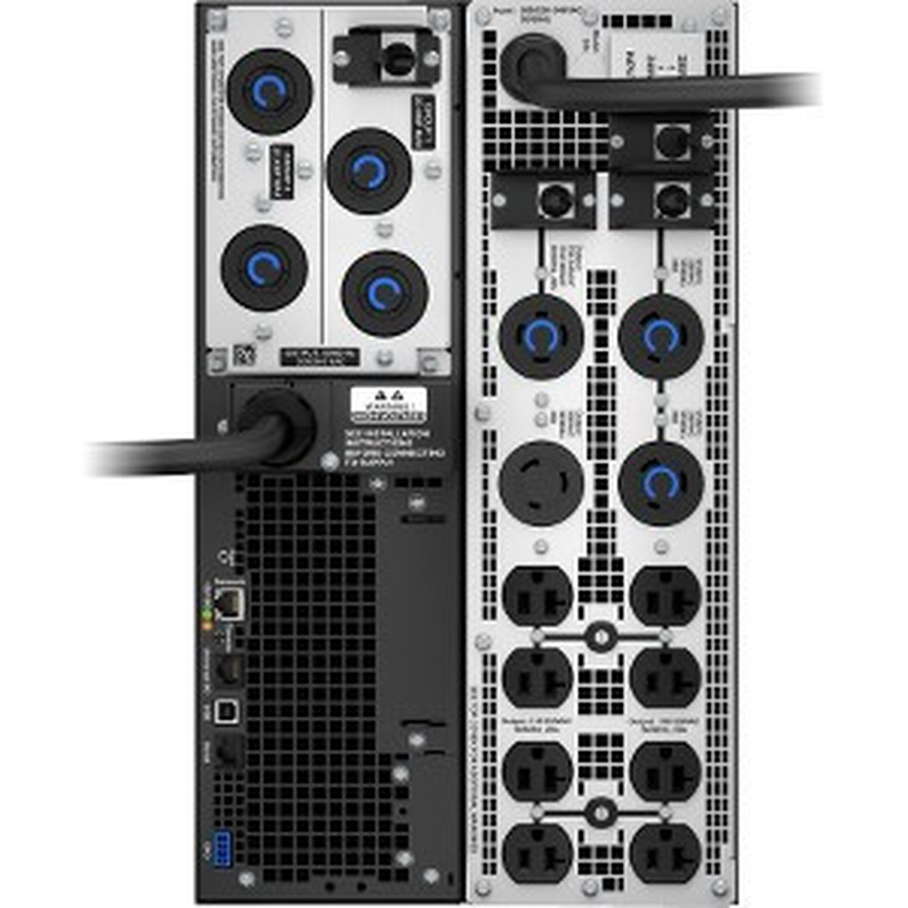 APC by Schneider Electric Smart-UPS SRT 5000VA with 208240V to 120V Step-Down Transformer - Tower - 150 Hour Recharge - 4 Minute - V SRT5KXLT-5KTF