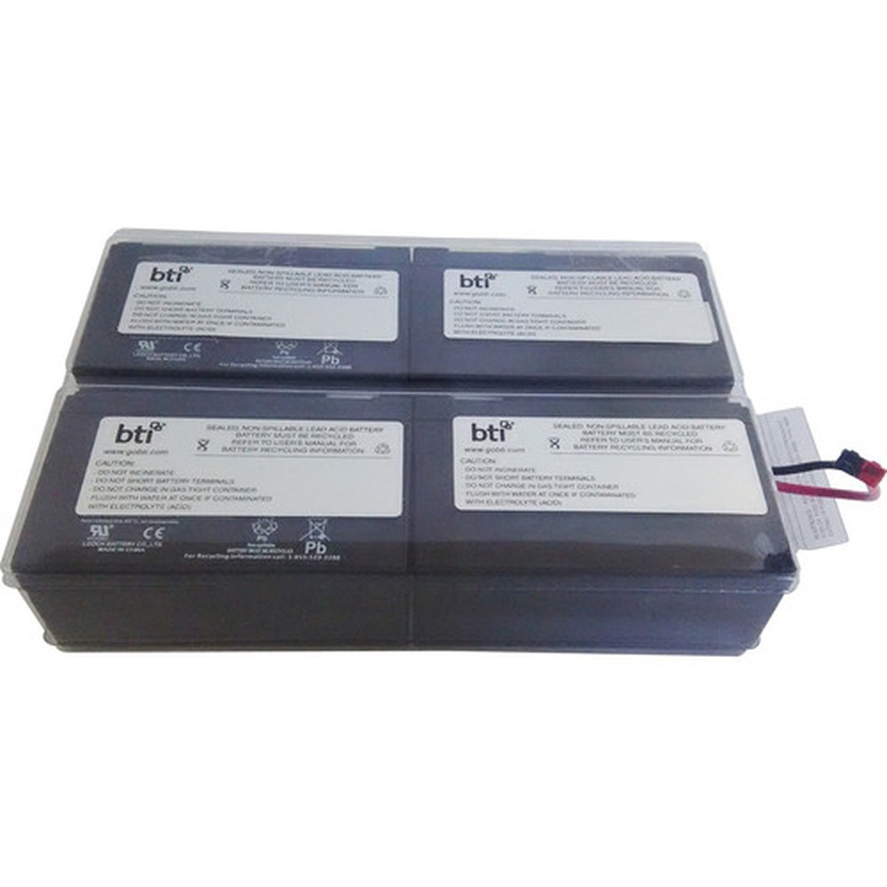 BTI UPS Battery Pack - 12 V DC - Lead Acid RBC94-2U-BTI