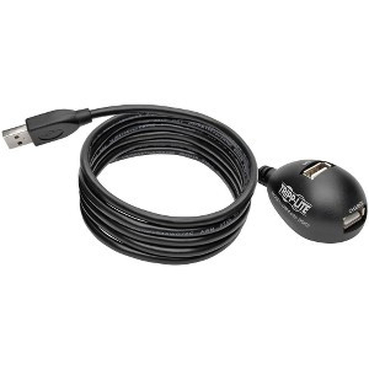 Tripp Lite 2-Port USB 20 Hi-Speed Desktop Extension Cable M2xF 5 ft - USB for Digital Camera Desktop Computer Hard Drive - 60 U024-005-DSK2