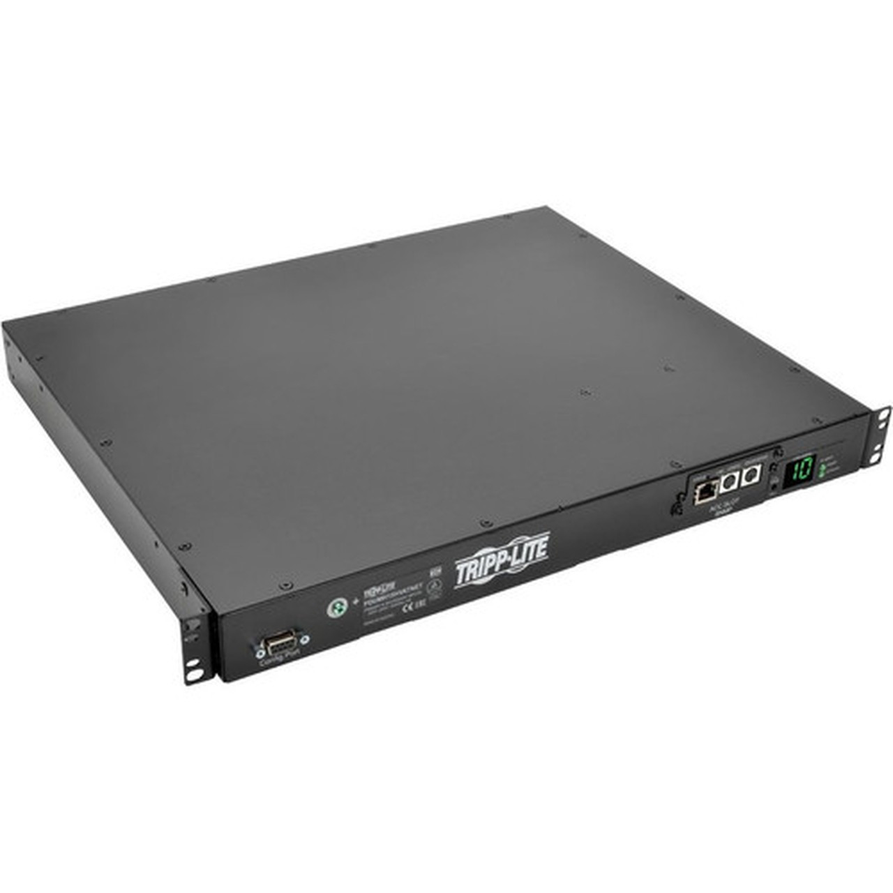 Tripp Lite PDUMH15HVATNET 10-Outlet PDU - IEC 60320 C14 - 10 x IEC 60320 C13 - 230 V AC - 240 kW - Network RJ-45 - 1U2U - - Rack - PDUMH15HVATNET