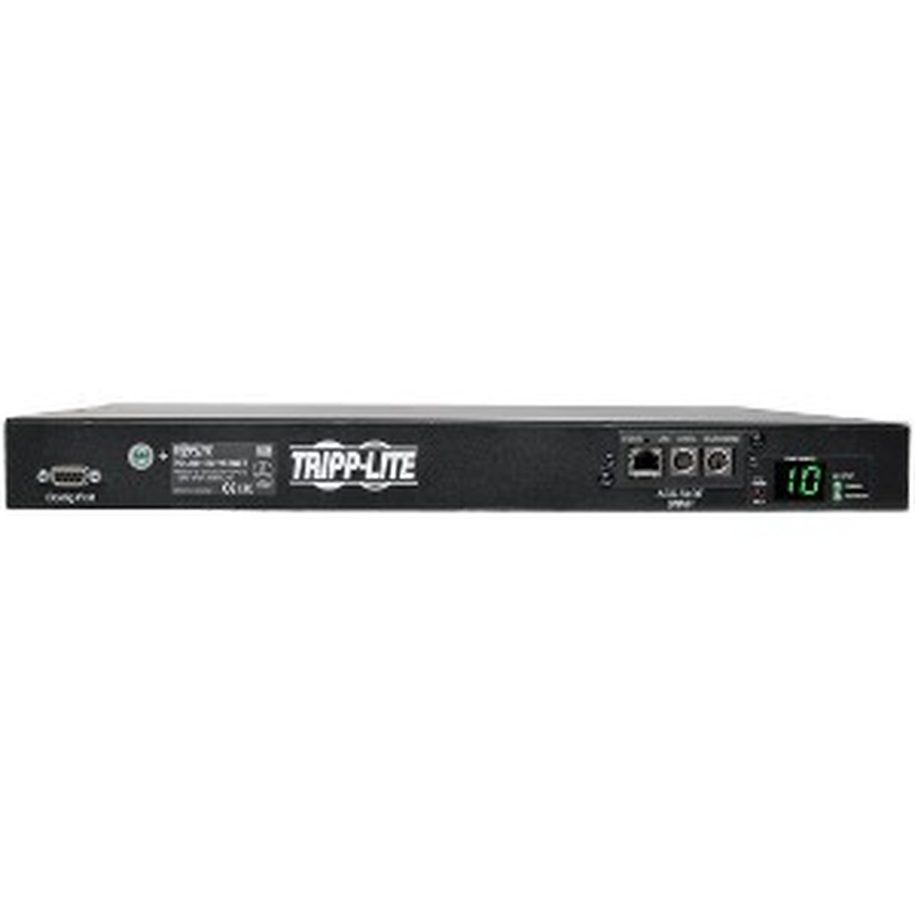 Tripp Lite PDUMH15HVATNET 10-Outlet PDU - IEC 60320 C14 - 10 x IEC 60320 C13 - 230 V AC - 240 kW - Network RJ-45 - 1U2U - - Rack - PDUMH15HVATNET
