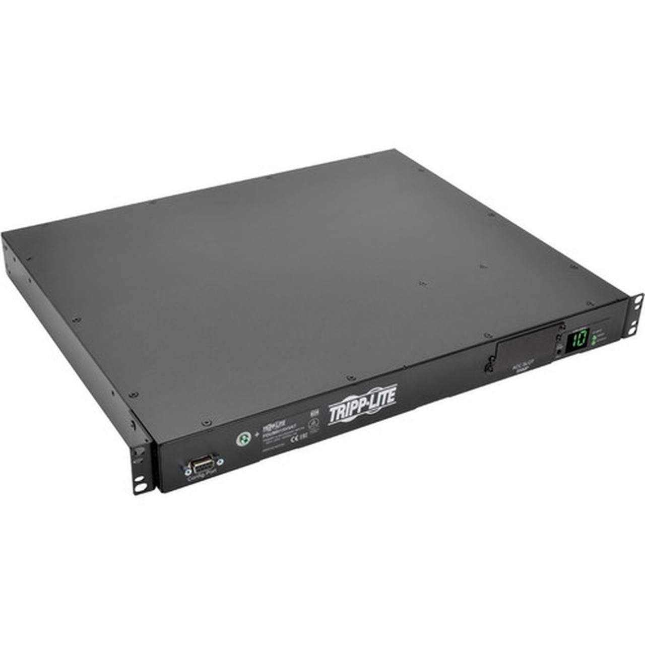 Tripp Lite PDUMH15HVAT 10-Outlet PDU - IEC 60320 C14 - 10 x IEC 60320 C13 - 230 V AC - 240 kW - 1U2U - Horizontal - Rack Mount PDUMH15HVAT