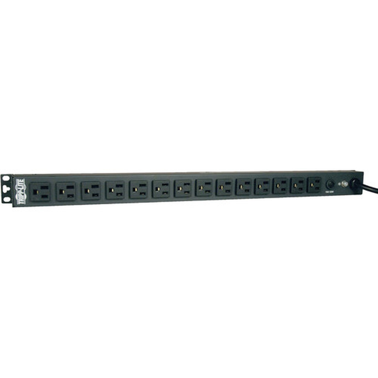 Tripp Lite PDU1415 PDU Basic 120V 15A 14 Outlet - 14 x NEMA 5-15R - 18kW - Horizontal Rackmount Vertical Rackmount Wall-mountable PDU1415