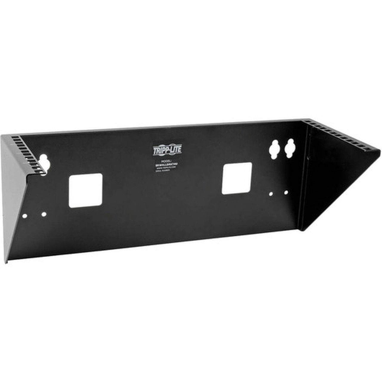 Tripp Lite SmartRack SRWALLBRKT4U Mounting Bracket for Server Network Switch UPS - Black - 7938 kg Load Capacity SRWALLBRKT4U