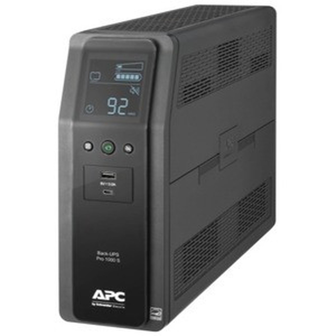 APC by Schneider Electric Back-UPS Pro BR1000MS 10KVA Tower UPS - Tower - 16 Hour Recharge - 370 Minute Stand-by - 120 V AC Input - BR1000MS