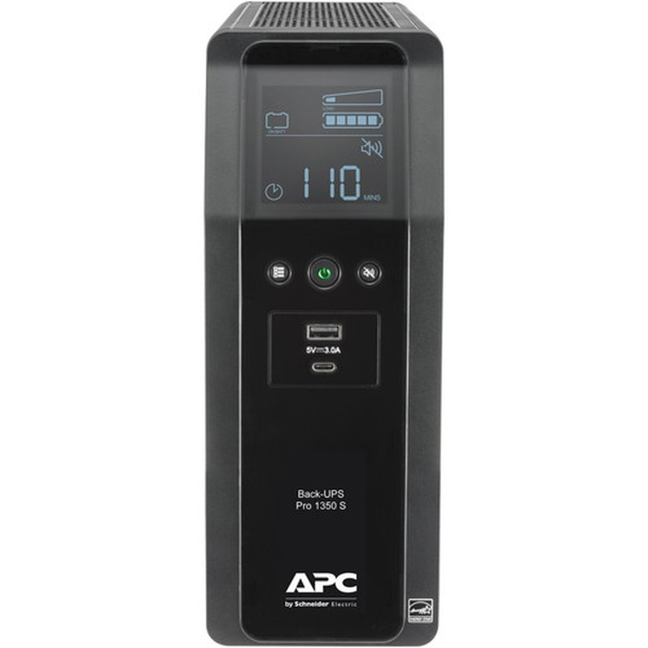 APC by Schneider Electric Back-UPS Pro BR BR1350MS 1350VA Tower UPS - Tower - 16 Hour Recharge - 330 Minute Stand-by - 120 V AC Input BR1350MS
