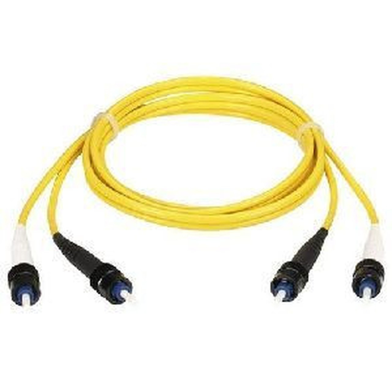 Black Box Fiber Optic Duplex Patch Cable - 66 ft Fiber Optic Network Cable - First End 2 x SC Male - Second End 2 x ST Male - Patch EFN310-002M-STSC