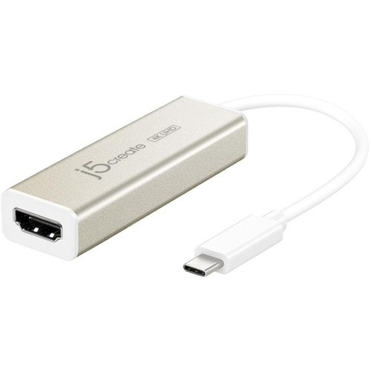 j5 create USB Type-C to 4K HDMI Adapter - 1 Pack - 1 x Type C Male USB - 1 x HDMI Female Digital AudioVideo - 3840 x 2160 Supported - JCA153