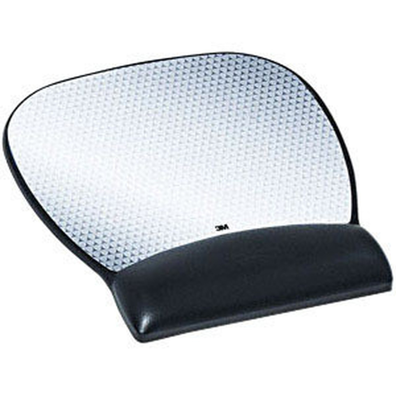 3M Gel Mouse Pad - 075 1905 mm x 875 22225 mm x 975 24765 mm Dimension - Black - Gel MW310LE