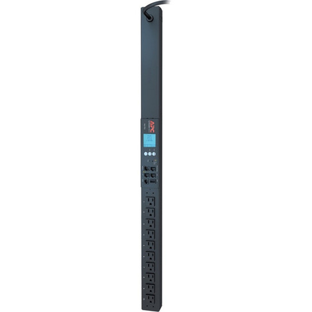 APC by Schneider Electric Metered Rack PDU - 10 x NEMA 5-15R - 120 V AC - 144 kW - 0U - HorizontalVertical - Rack Mount AP8831