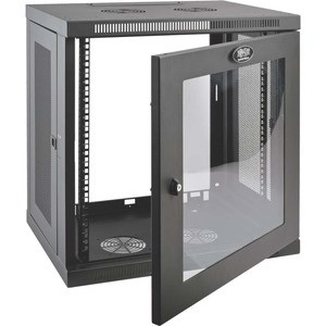 Tripp Lite SRW12UG SmartRack 12U Low-Profile Switch-Depth Wall-Mount Rack Enclosure Cabinet - For Server - 12U Rack Height x 19 mm x SRW12UG