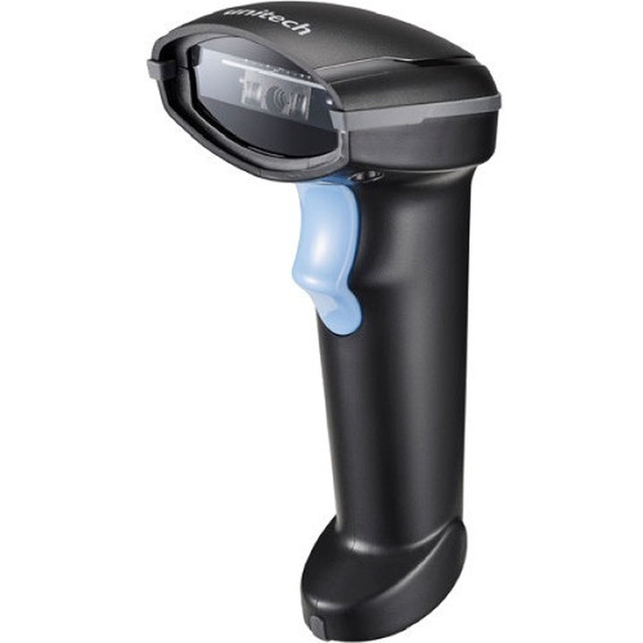 Unitech MS340 Long Range Barcode Scanner - Cable Connectivity - 500 scans - 15 381 mm Scan Distance - 1D - CCD - Black MS340-CUCB00-SG